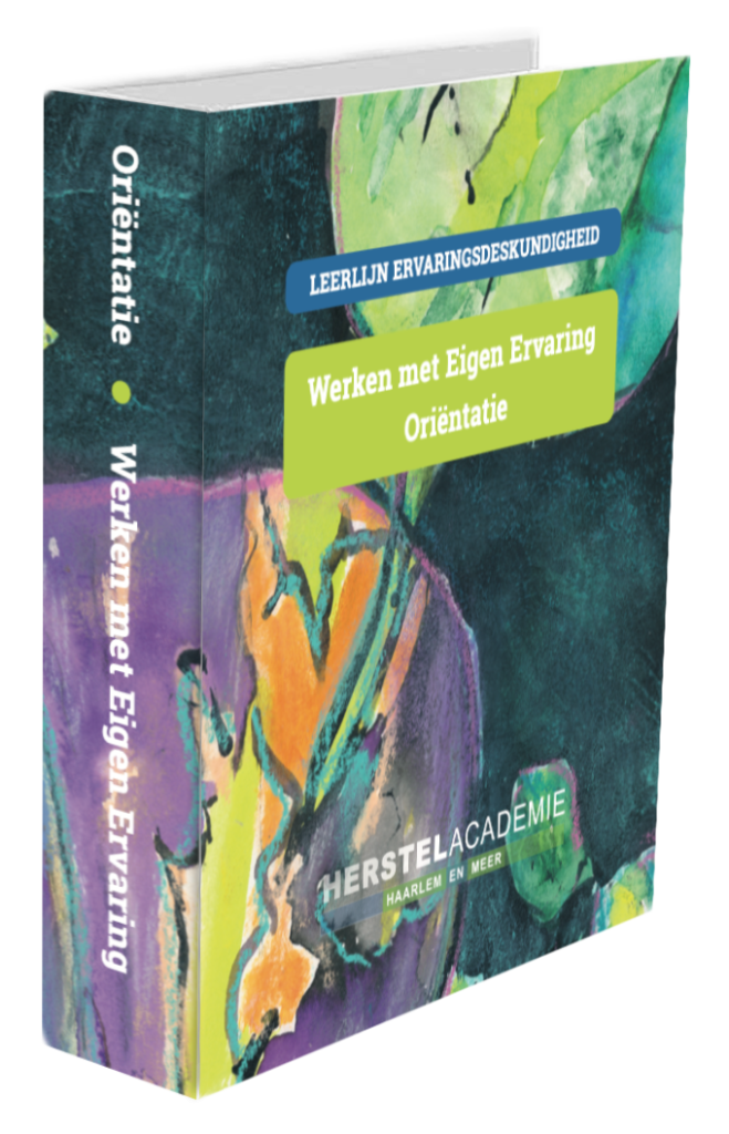 Leerlijn ervaringsdeskundigheid bij Herstelacademie Haarlem en Meer